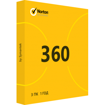 Антивирус Norton 360 6.0  1 год / 3 ПК